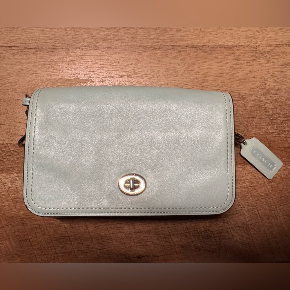 Coach Crossbody - Light Teal